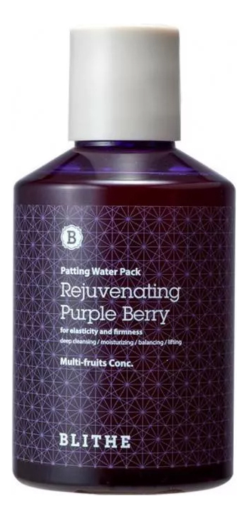 

Сплэш-маска для лица омолаживающая Rejuvenating Purple Berry (ягоды): Маска 300мл, Сплэш-маска для лица омолаживающая Rejuvenating Purple Berry (ягоды)