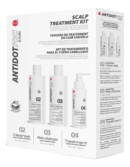 

Набор для волос Scalp Treatment (шампунь 240мл + маска 240мл + несмываемый уход 120мл)