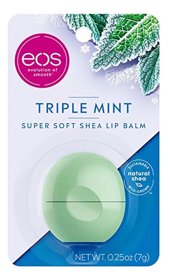 

Бальзам для губ Super Soft Shea Lip Balm Triple Mint 7г