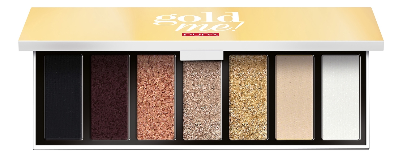

Палетка теней для век Gold Me! Palette 13,3г