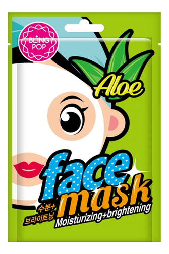 

Тканевая маска для лица с экстрактом алоэ Aloe Moisturizing & Brightening Mask: Маска 20мл, Тканевая маска для лица с экстрактом алоэ Aloe Moisturizing & Brightening Mask