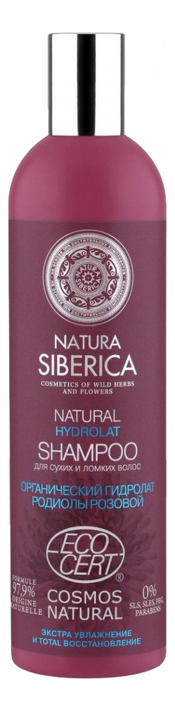 

Шампунь для волос сухих и ломких Natural Hydrolat Shampoo 400мл