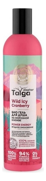 Био гель для душа Ягодное омоложение Doctor Taiga Wild Ice Cranberry 400мл