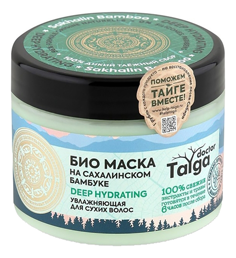 

Увлажняющая био маска для сухих волос Doctor Taiga Deep Hydrating 300мл