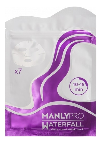 Освежающая маска для лица Waterfall Daily Sheet Mask Маска 7шт 530₽