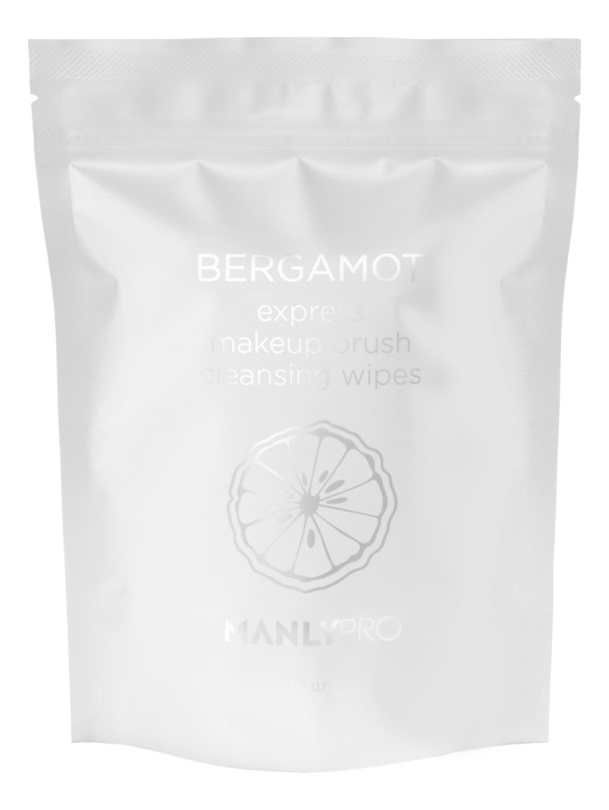 

Экспресс-очищающие салфетки для кистей с маслом бергамота Makeup Brush Cleansing Wipes: Салфетки 50шт, Экспресс-очищающие салфетки для кистей с маслом бергамота Makeup Brush Cleansing Wipes