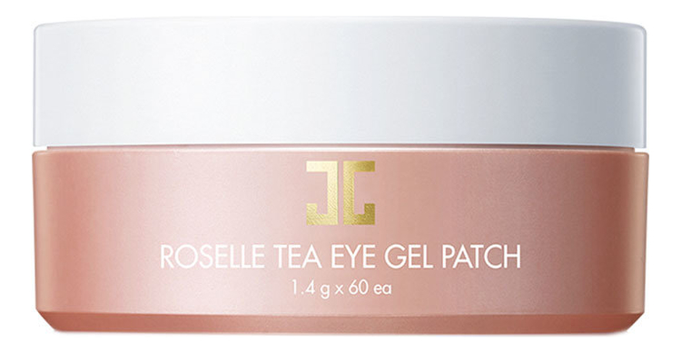 Патчи для области вокруг глаз с экстрактом цветка гибискуса Roselle Tea Eye Gel Patch 60шт