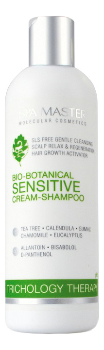 Шампунь для сухой и чувствительной кожи головы Bio-Botanical Sensitive Cream-Shampoo 330мл шампунь для жирной кожи головы bio botanical sebum control shampoo 330мл