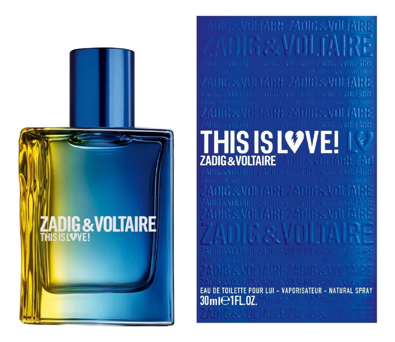 

This Is Love! Pour Lui: туалетная вода 30мл, This Is Love! Pour Lui