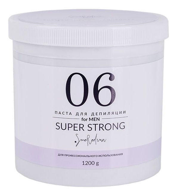 

Паста для депиляции 06 For Men Super Strong: Паста 1200г, Паста для депиляции 06 For Men Super Strong