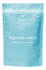 SmoRodina Альгинатная маска для лица Algin Face Mask Whitening 45г