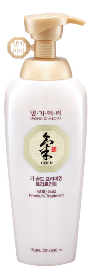 

Бальзам-кондиционер для волос Ki Gold Premium Treatment: Бальзам-кондиционер 500мл, Бальзам-кондиционер для волос Ki Gold Premium Treatment