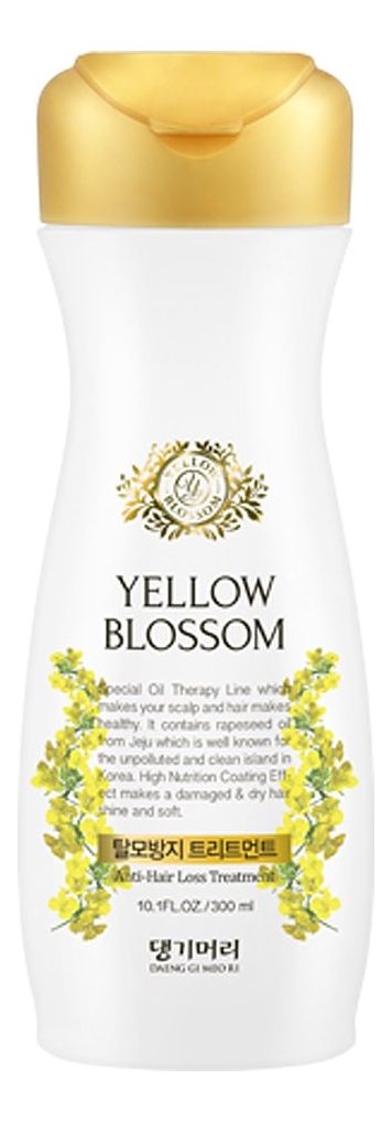 

Кондиционер от выпадения волос Yellow Blossom Anti-Hair Loss Treatment: Кондиционер 300мл, Кондиционер от выпадения волос Yellow Blossom Anti-Hair Loss Treatment