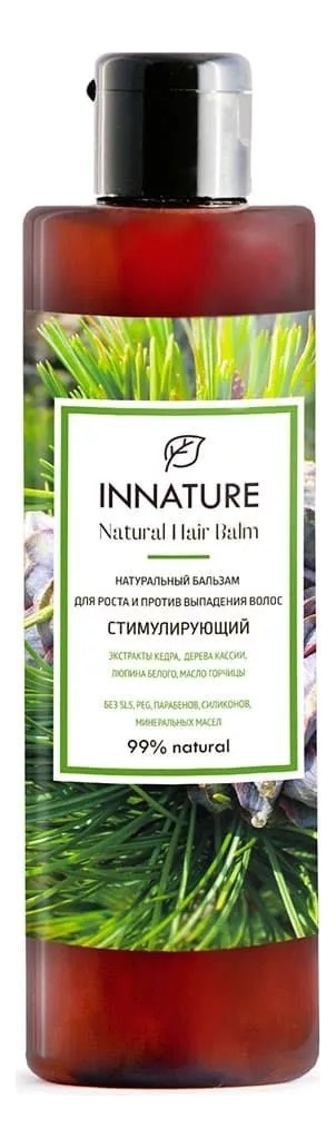 Натуральный бальзам для волос Стимулирующий Natural Hair Balm 250мл