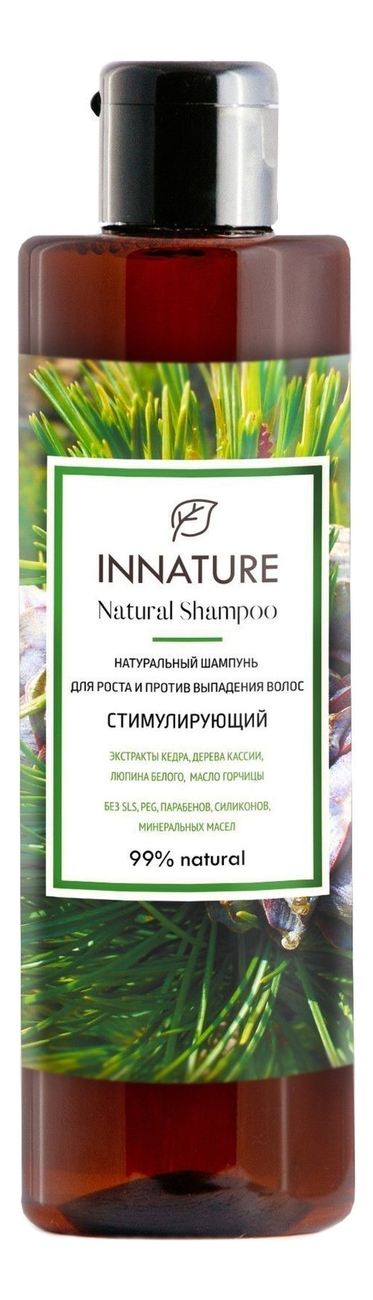 

Натуральный шампунь для волос Стимулирующий Natural Shampoo 250мл