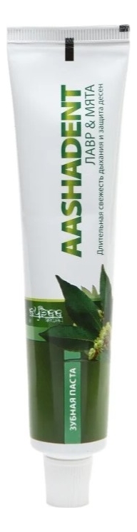 

Зубная паста Лавр & мята Aashadent 100г