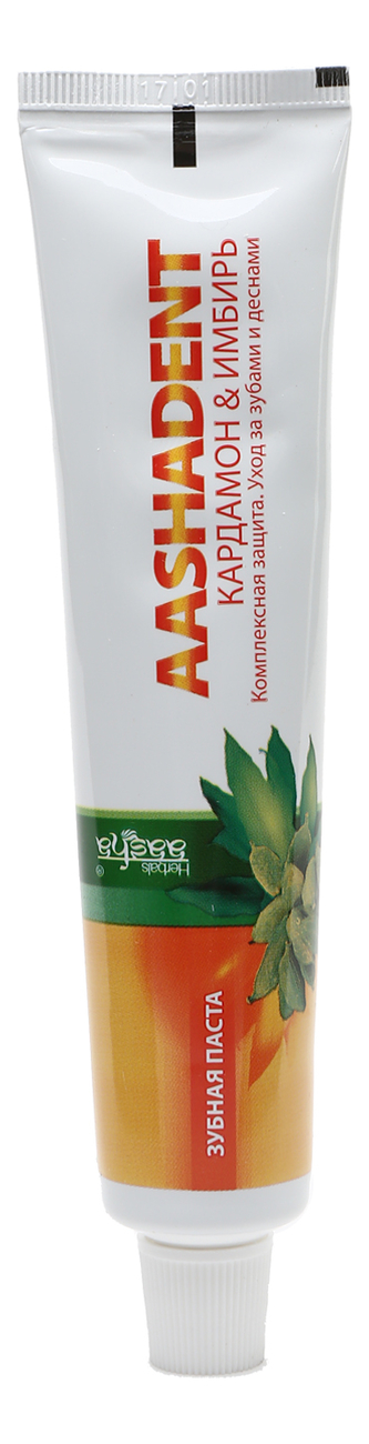 

Зубная паста Кардамон & имбирь Aashadent 100г