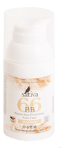 Sativa BB крем для лица с тонирующим эффектом Tinted San Protection Fase Care SPF15 No66 30мл