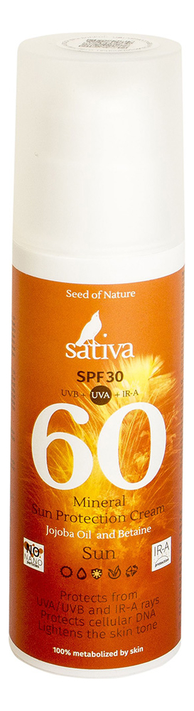 

Минеральный солнцезащитный крем для лица и тела Sun Mineral Sun Protection Cream No60 SPF30 150мл