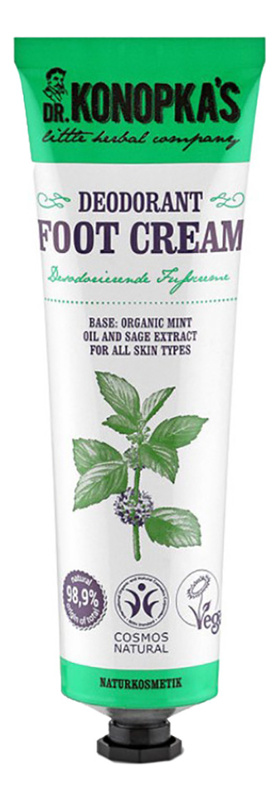 

Дезодорирующий крем для ног Deodorant Foot Cream 75мл