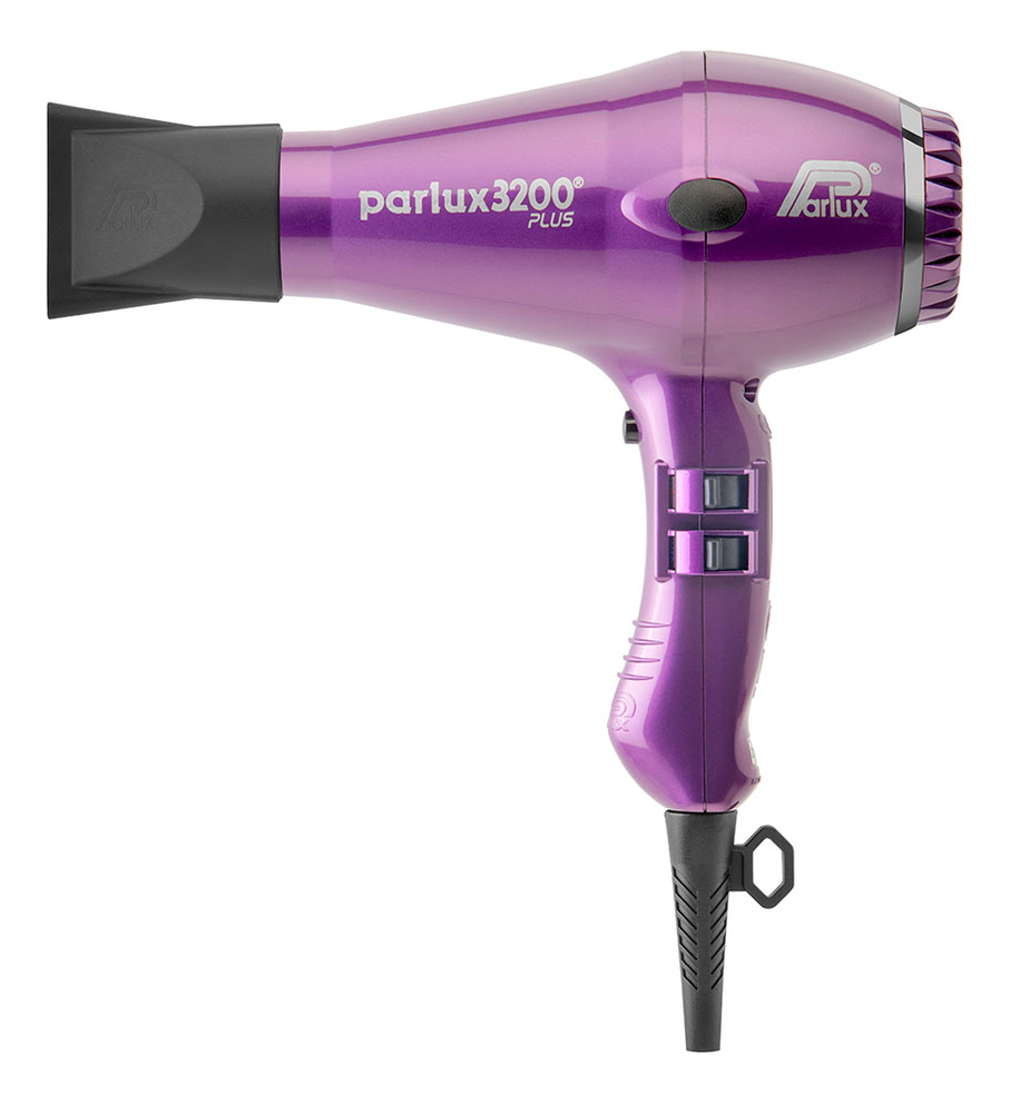 Купить Фен для волос Compact 0901-3200 Plus Violet 1900W (2 насадки, фиолетовый), Parlux