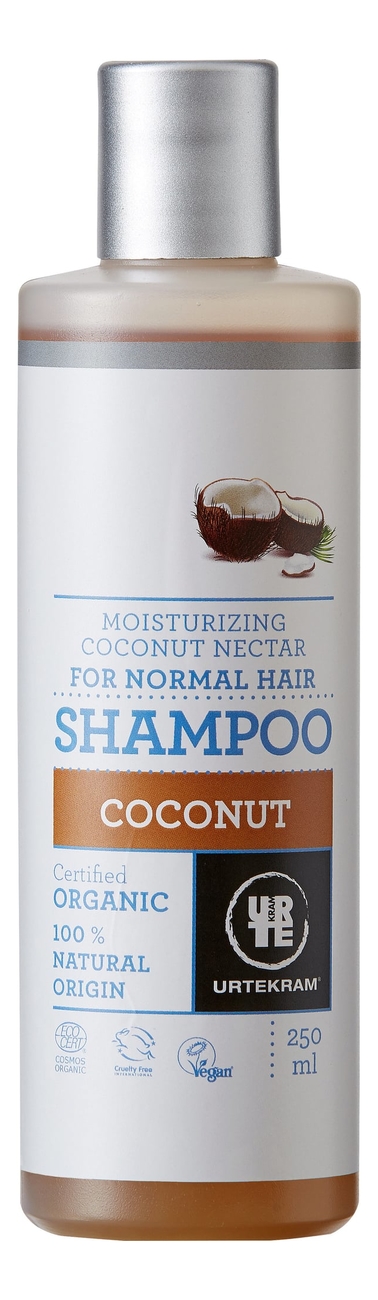 Шампунь для нормальных волос с экстрактом кокоса Organic Coconut Shampoo: Шампунь 250мл