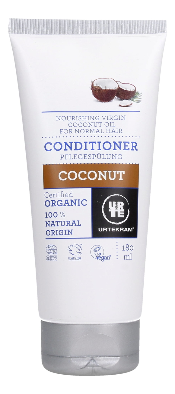 Кондиционер для нормальных волос с экстрактом кокоса Organic Coconut Conditioner: Кондиционер 180мл кондиционер для нормальных волос без аромата organic no perfume shampoo кондиционер 180мл