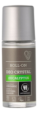 Urtekram Шариковый дезодорант-кристалл с экстрактом эвкалипта Organic Roll-On Deo Crystal Eucalyptus 50мл
