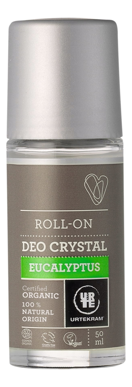 Шариковый дезодорант-кристалл с экстрактом эвкалипта Organic Roll-On Deo Crystal Eucalyptus 50мл