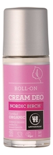 Urtekram Шариковый дезодорант с экстрактом северной березы Organic Roll-On Cream Deo Nordic Birch 50мл