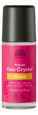 Urtekram Шариковый дезодорант-кристалл с экстрактом розы Organic Roll-On Deo Crystal Rose 50мл