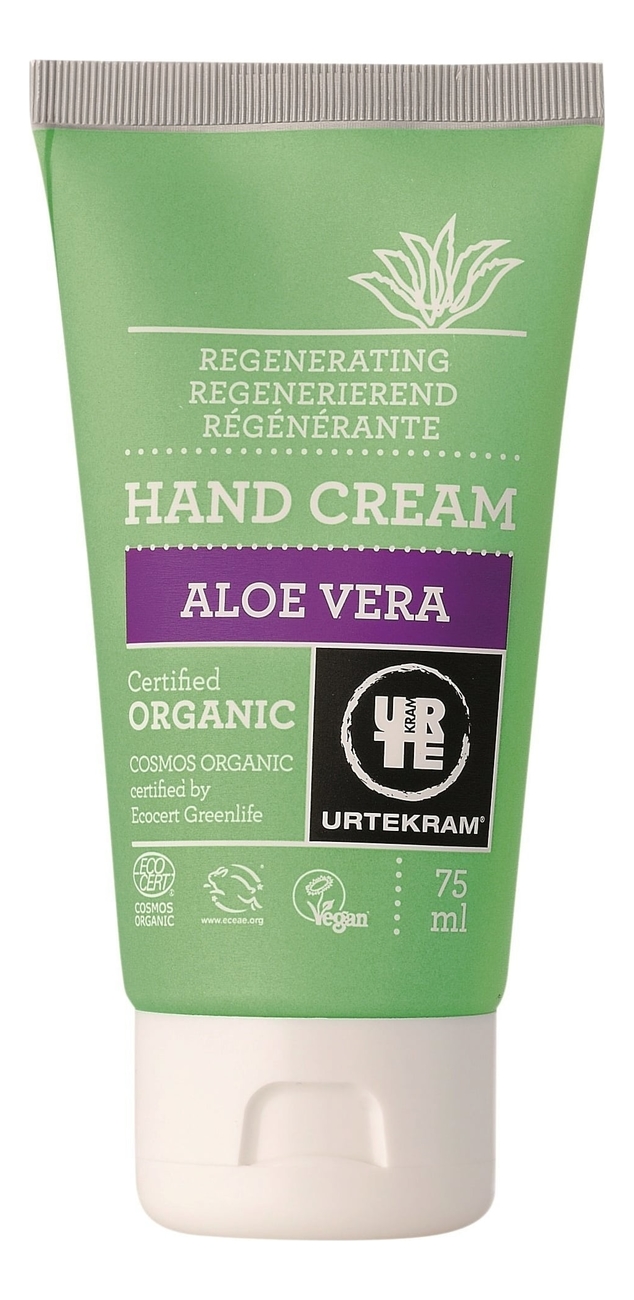 Крем для рук с экстрактом алоэ вера Organic Hand Cream Aloe Vera 50мл