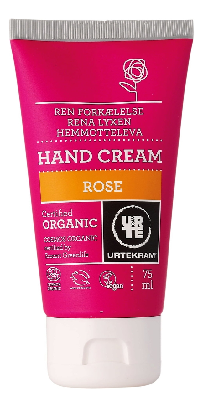 Крем для рук с экстрактом розы Organic Hand Cream Rose 50мл