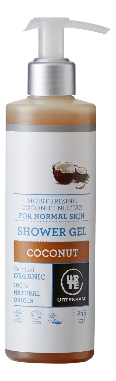 

Гель для душа с экстрактом кокоса Organic Shower Gel Coconut: Гель 245мл, Гель для душа с экстрактом кокоса Organic Shower Gel Coconut
