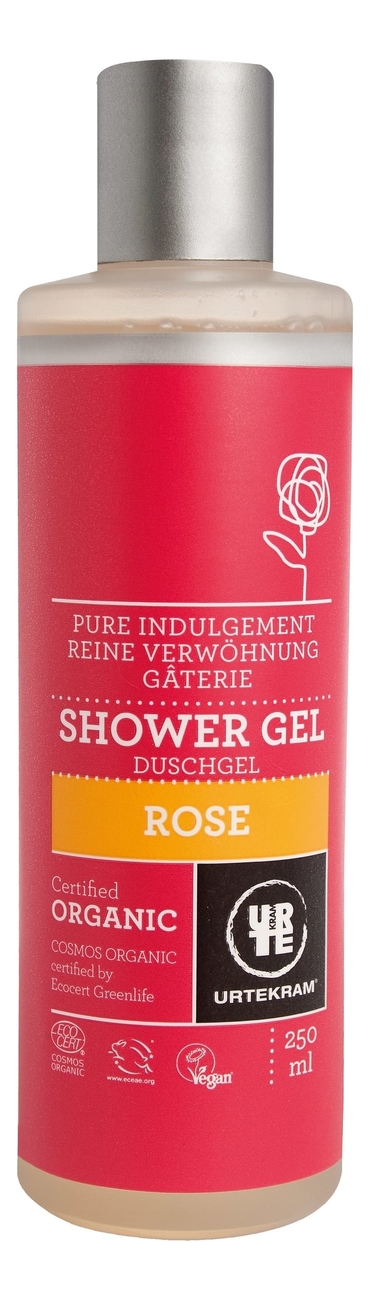 

Гель для душа с экстрактом розы Organic Shower Gel Rose: Гель 250мл, Гель для душа с экстрактом розы Organic Shower Gel Rose