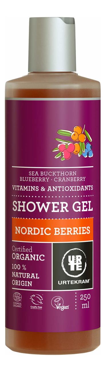 

Гель для душа с экстрактом северных ягод Organic Shower Gel Nordic Berries: Гель 250мл, Гель для душа с экстрактом северных ягод Organic Shower Gel Nordic Berries