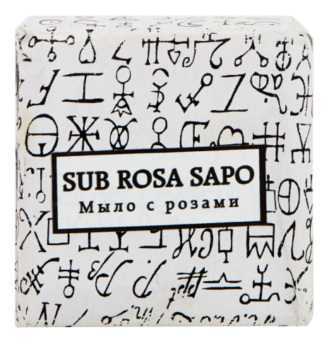 Мыло с экстрактом розы Sub Rosa Sapo 100г мыло с углем sarbo sapo 100г
