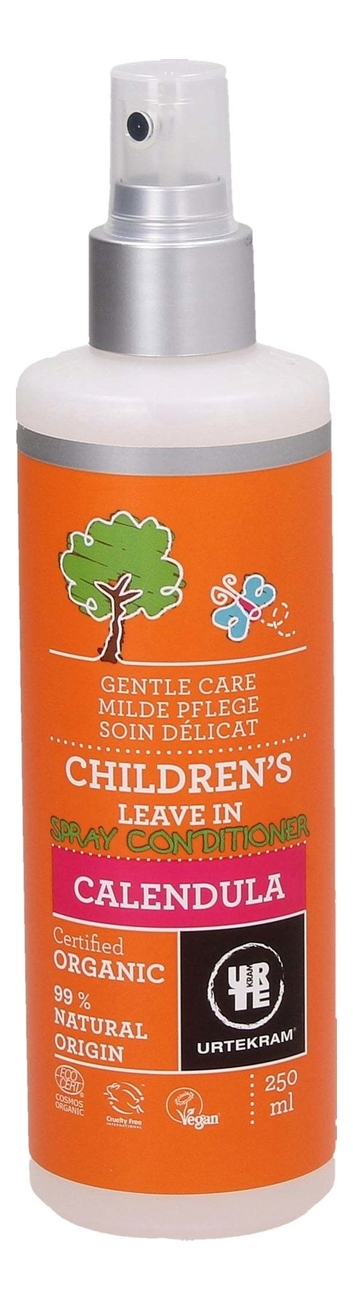 Купить Детский спрей для волос с экстрактом календулы Organic Children's Spray Conditioner Calendula 250мл, Urtekram