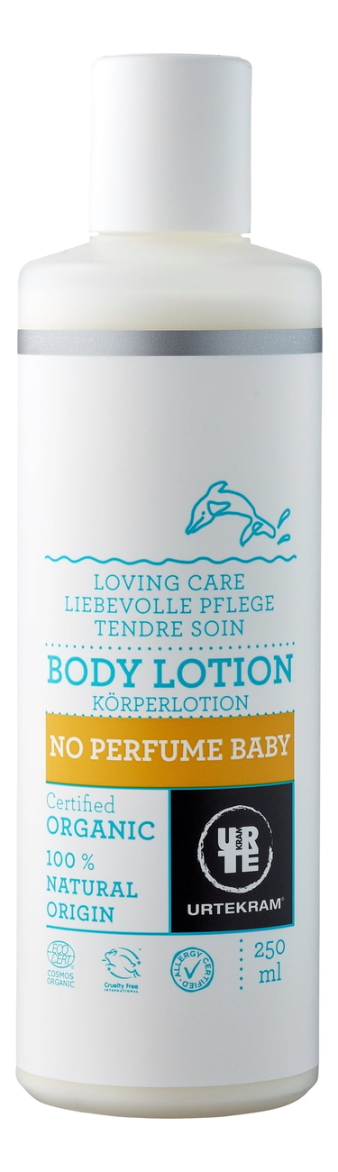 Детский лосьон для тела без аромата Organic Body Lotion No Perfume Baby 250мл детский крем с цинком без аромата organic zinc cream no perfume baby 75мл