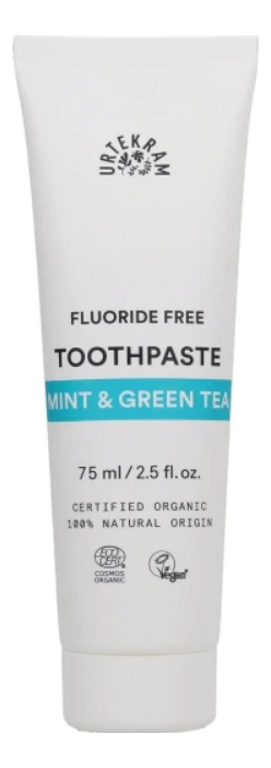 

Зубная паста с экстрактом зеленого чая и мяты Organic Toothpaste Mint & Green Tea 75мл