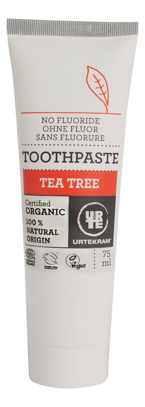 

Зубная паста с экстрактом чайного дерева Organic Toothpaste Tea Tree 75мл