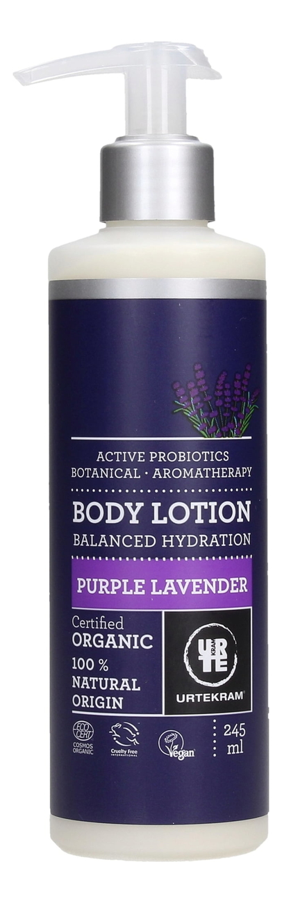 Лосьон для тела с экстрактом пурпурной лаванды Organic Body Lotion Purple Lavender 245мл