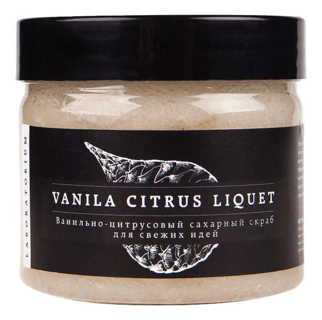Купить Сахарный скраб для лица Ваниль и цитрус Vanila Citrus Liquet: Скраб 300мл, Laboratorium