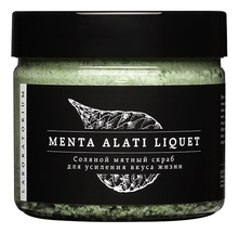 Laboratorium Соляной скраб для лица Мята Menta Alati Liquet