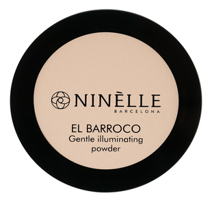 Пудра для лица ультралегкая с эффектом сияния кожи El Barroco Gentle Illuminating Powder 8,9г