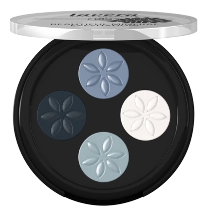 

Тени для век Beautiful Mineral Eyeshadow Quattro Smoky 3,2г: 07 Голубая Платина, Тени для век Beautiful Mineral Eyeshadow Quattro Smoky 3,2г