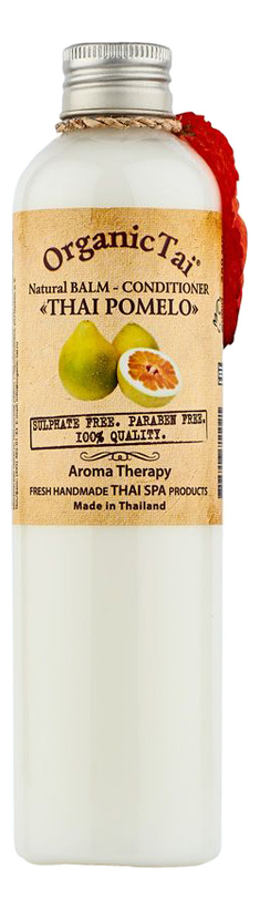 Натуральный бальзам-кондиционер для волос Natural Balm-Conditioner Thai Pomelo 260мл: Бальзам-кондиционер 260мл