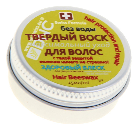 

Твердый воск для волос Максимальный уход 15мл