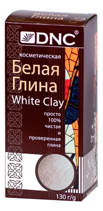 

Косметическая белая глина для лица 130г