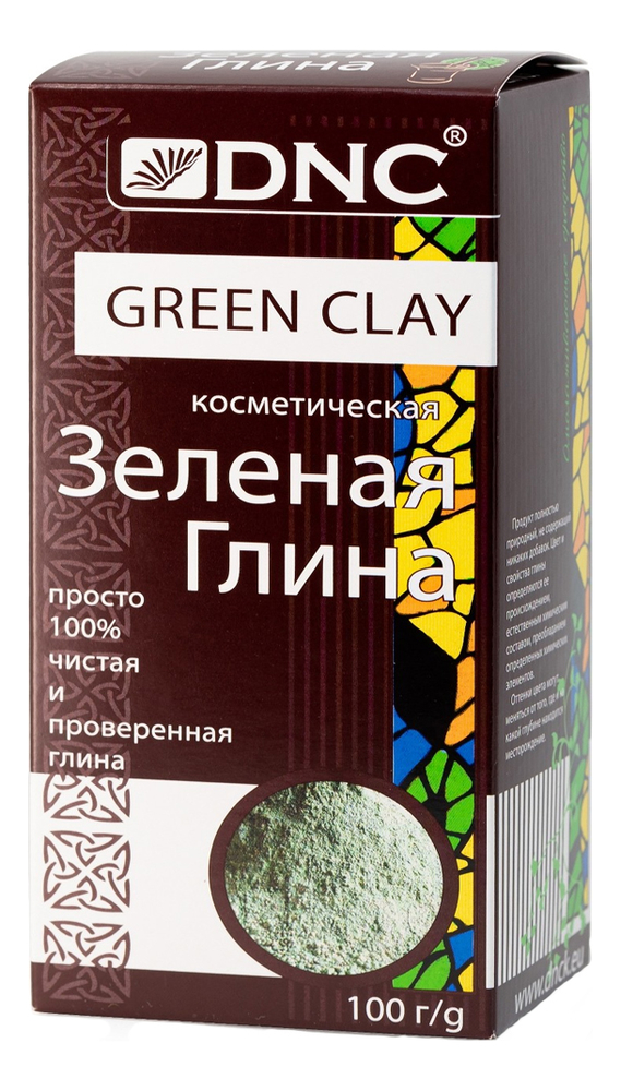 

Косметическая зеленая глина для лица 100г